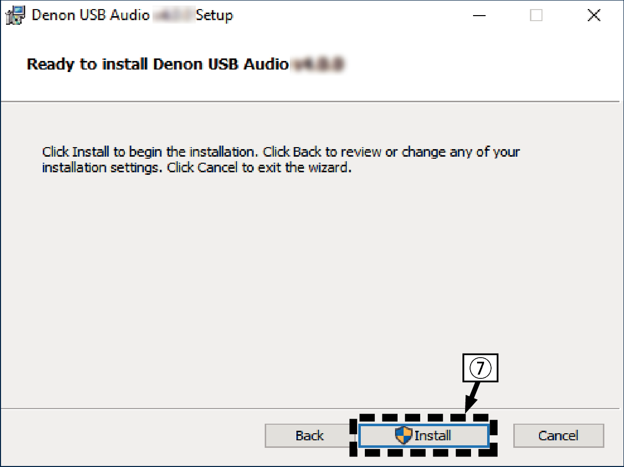 Installer Denon EN 5 win10 v2